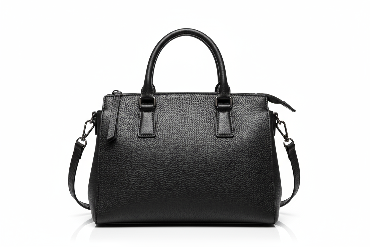 Black Leather Bag