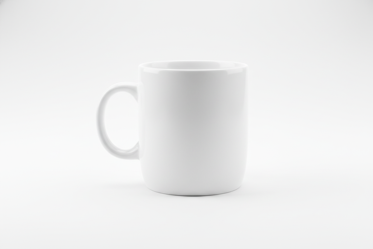 White Coffee Mug
